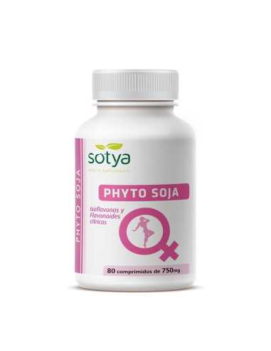 Phyto soja isoflavonas 750mg 80 comprimidos Sotya